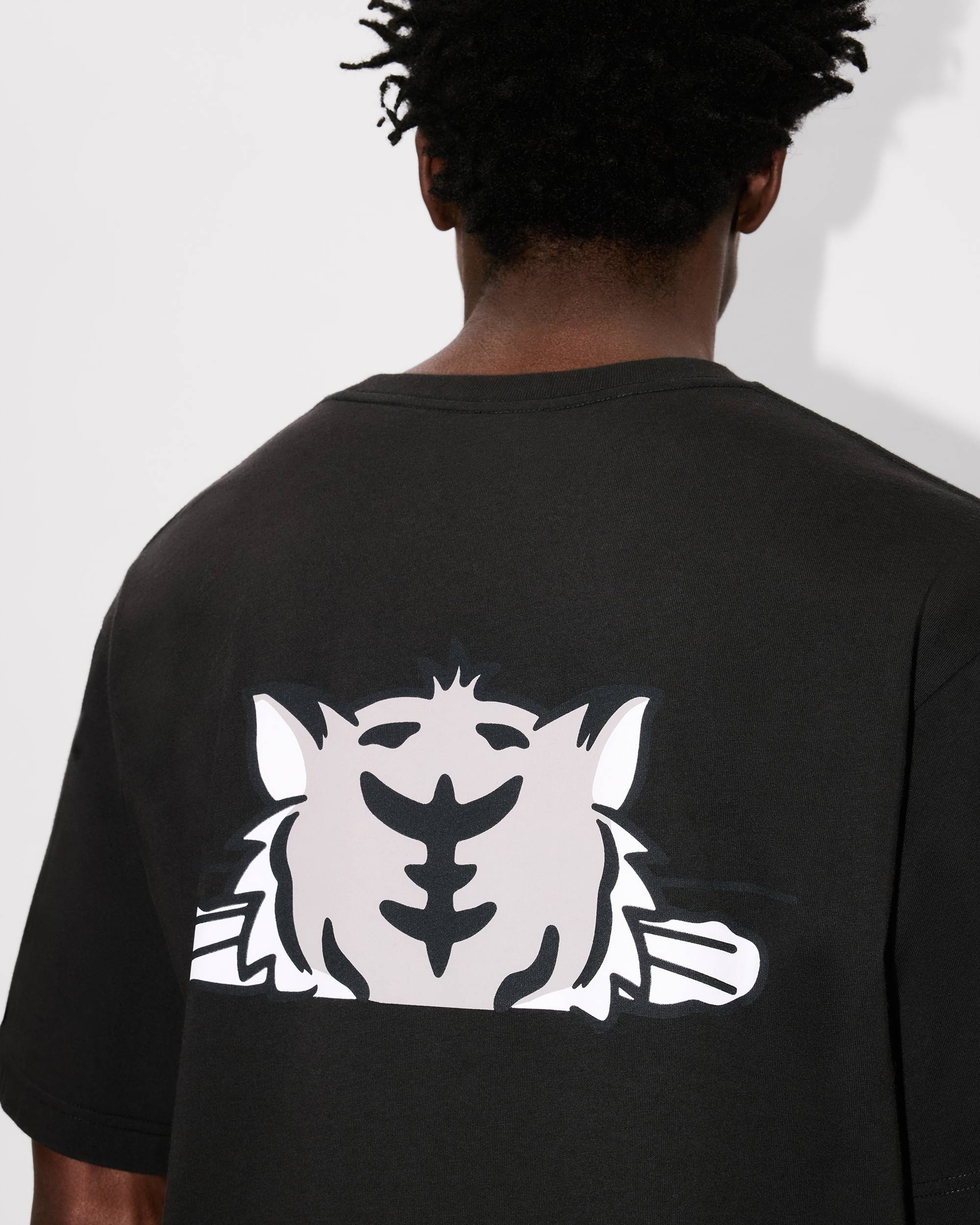 'KENZO Happy Tiger' oversized T-shirt in cotton - 7