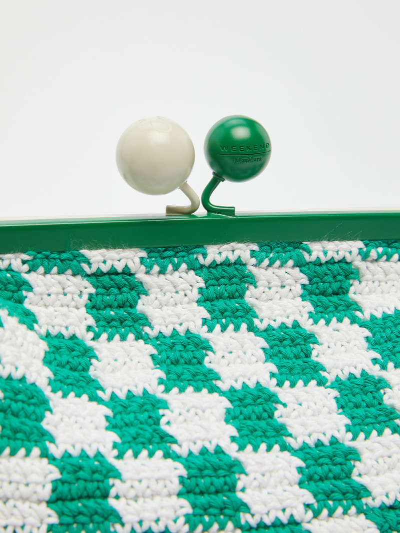 SALMONE Damier cotton Pasticcino Bag 4