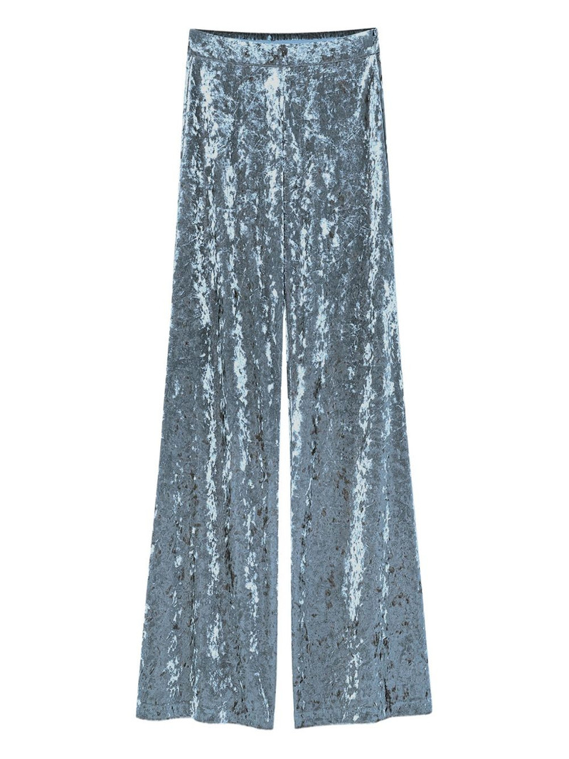crushed-velvet trousers 1