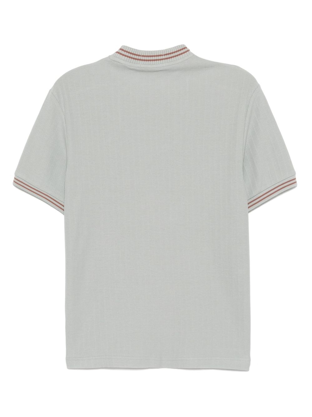 ribbed jersey T-shirt - 2