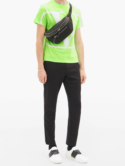 Valentino V-logo cotton-jersey T-shirt outlook