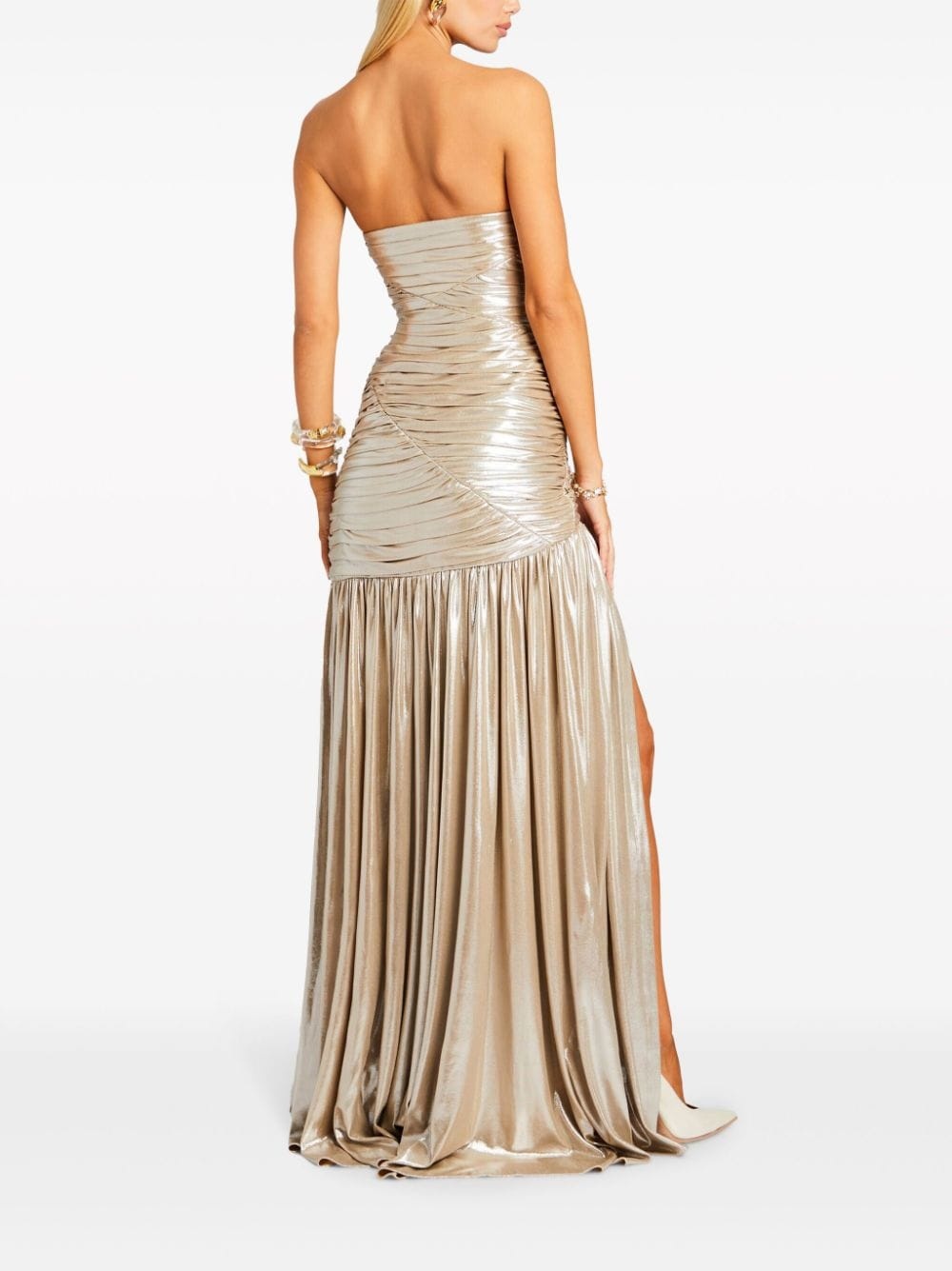 Josie bandeau maxi dress - 4