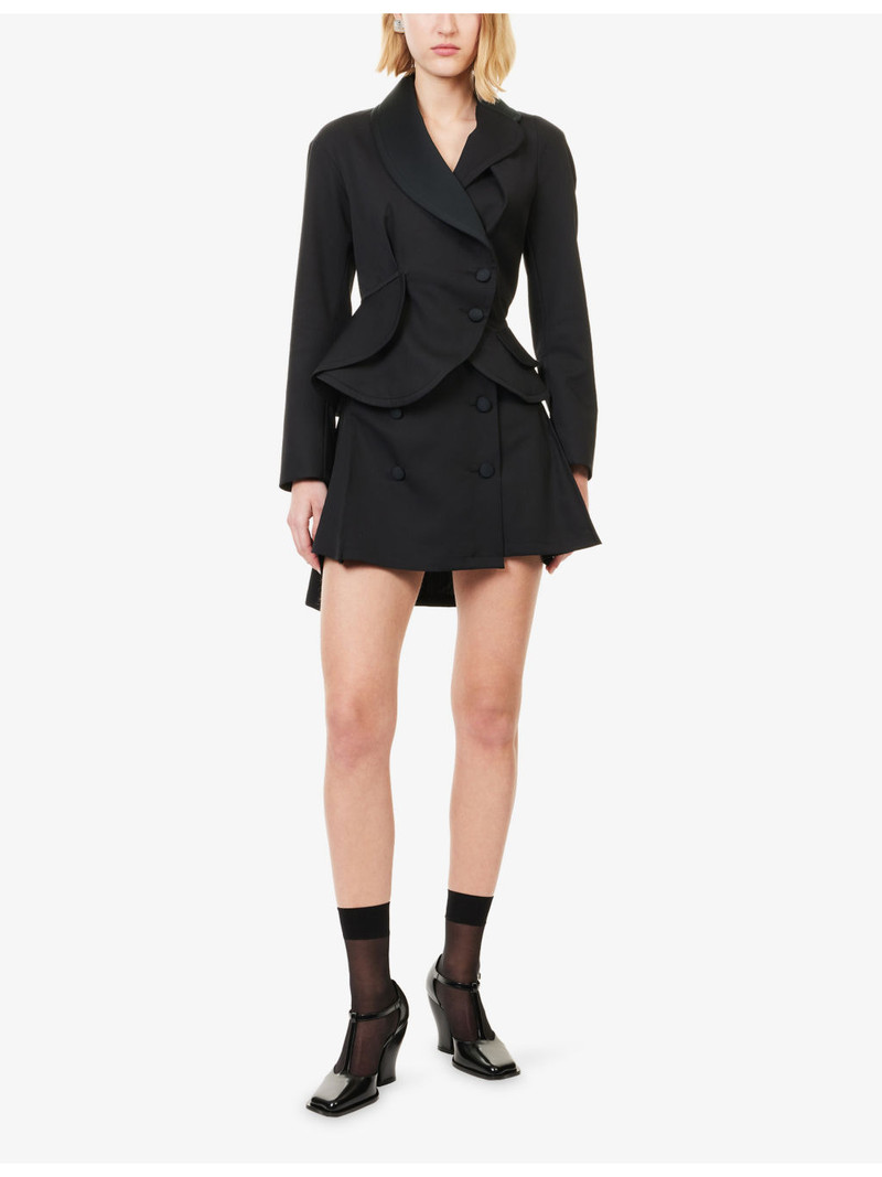 Vivienne Westwood Stormy Peplum Wool Jacket outlook