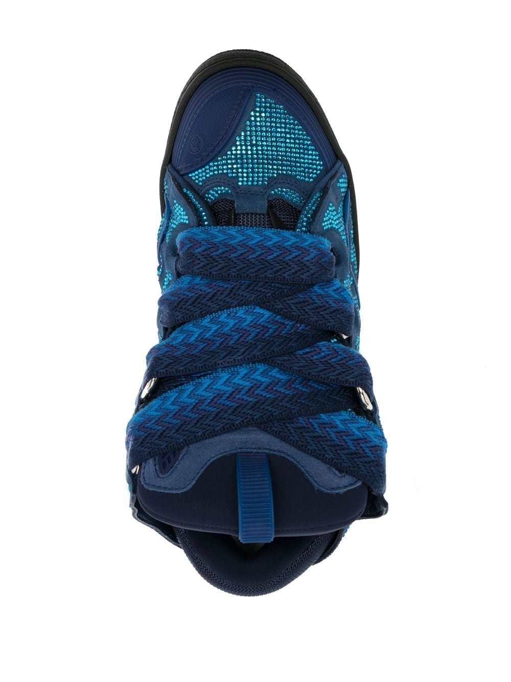 Curb rhinestone-embellished sneakers - 4