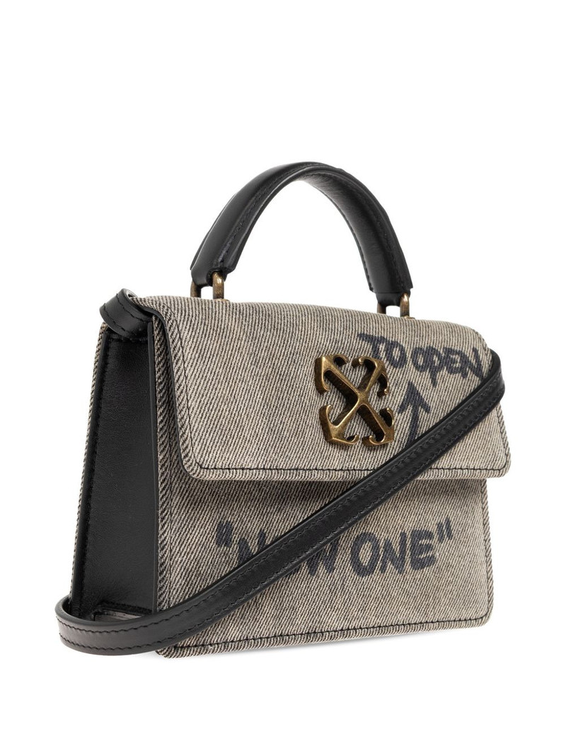 baby Jitney logo-plaque tote bag 4