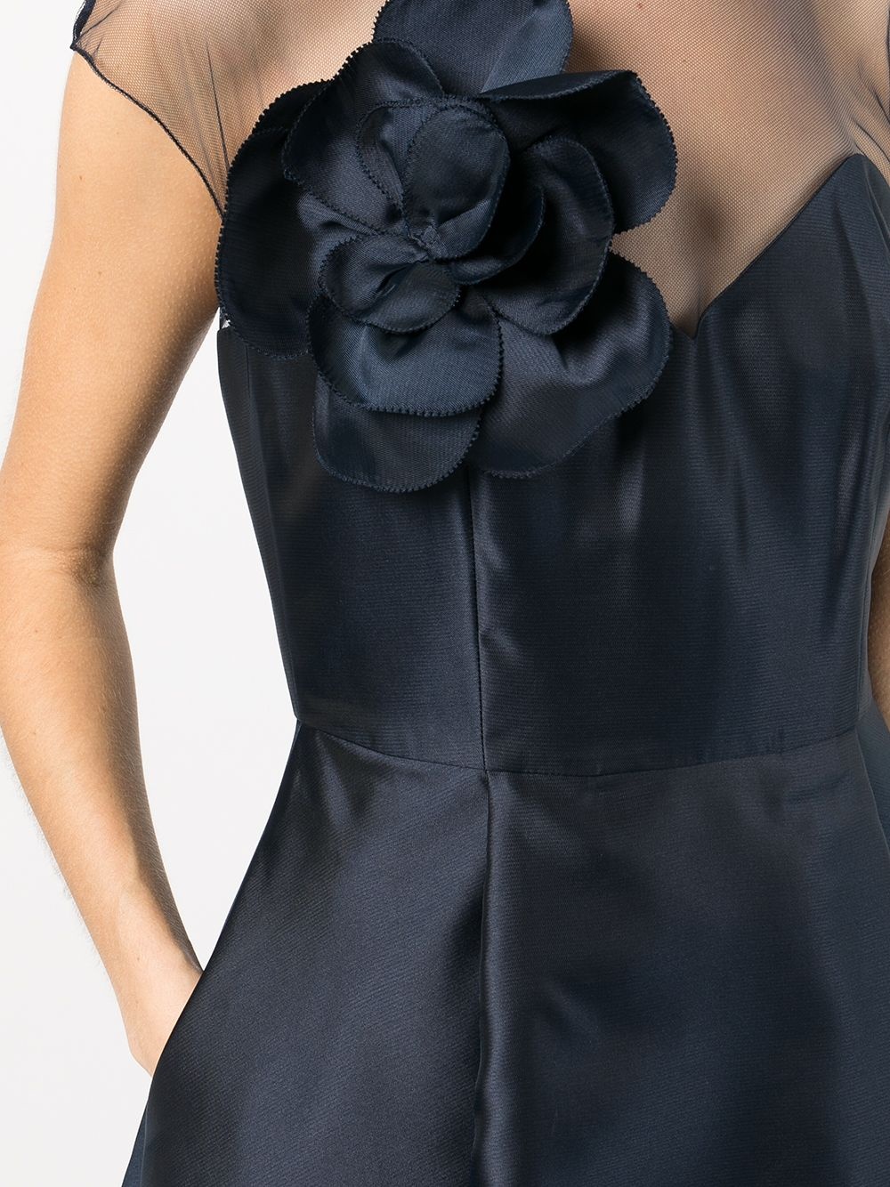 Blakely satin gown - 5