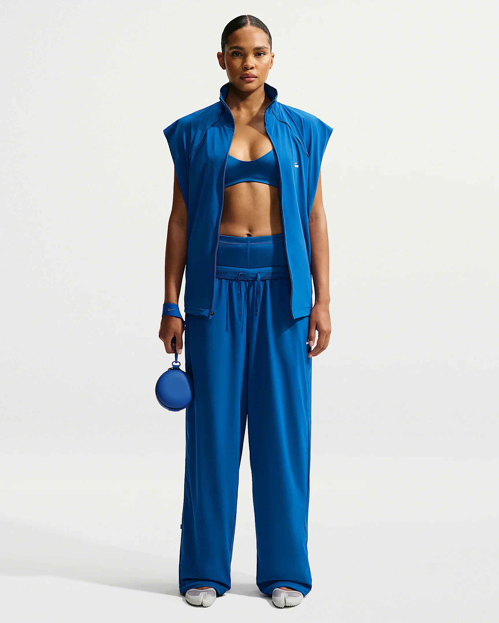 NikeSKIMS Stretch Nylon Women's Oversized Pants - 1