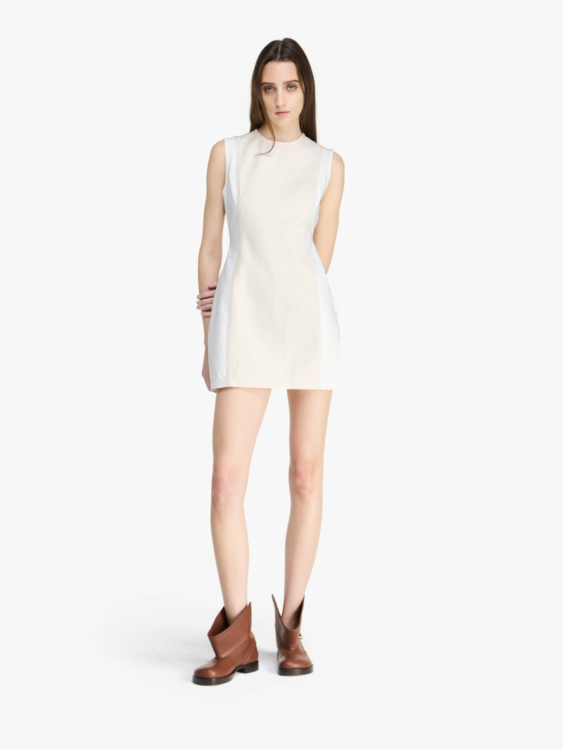 JW Anderson DENIM TWILL MINI SHIFT DRESS outlook