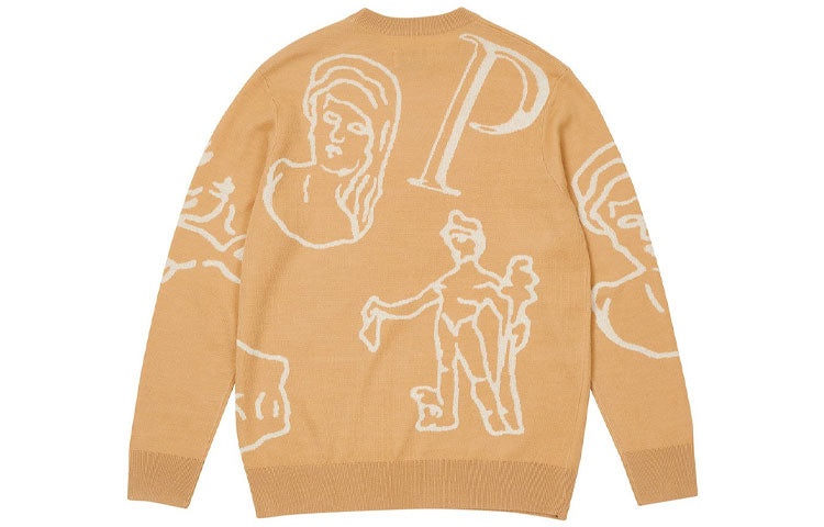 Palace Archaeology Knit Sweater 'Orange' P20KW002 - 2