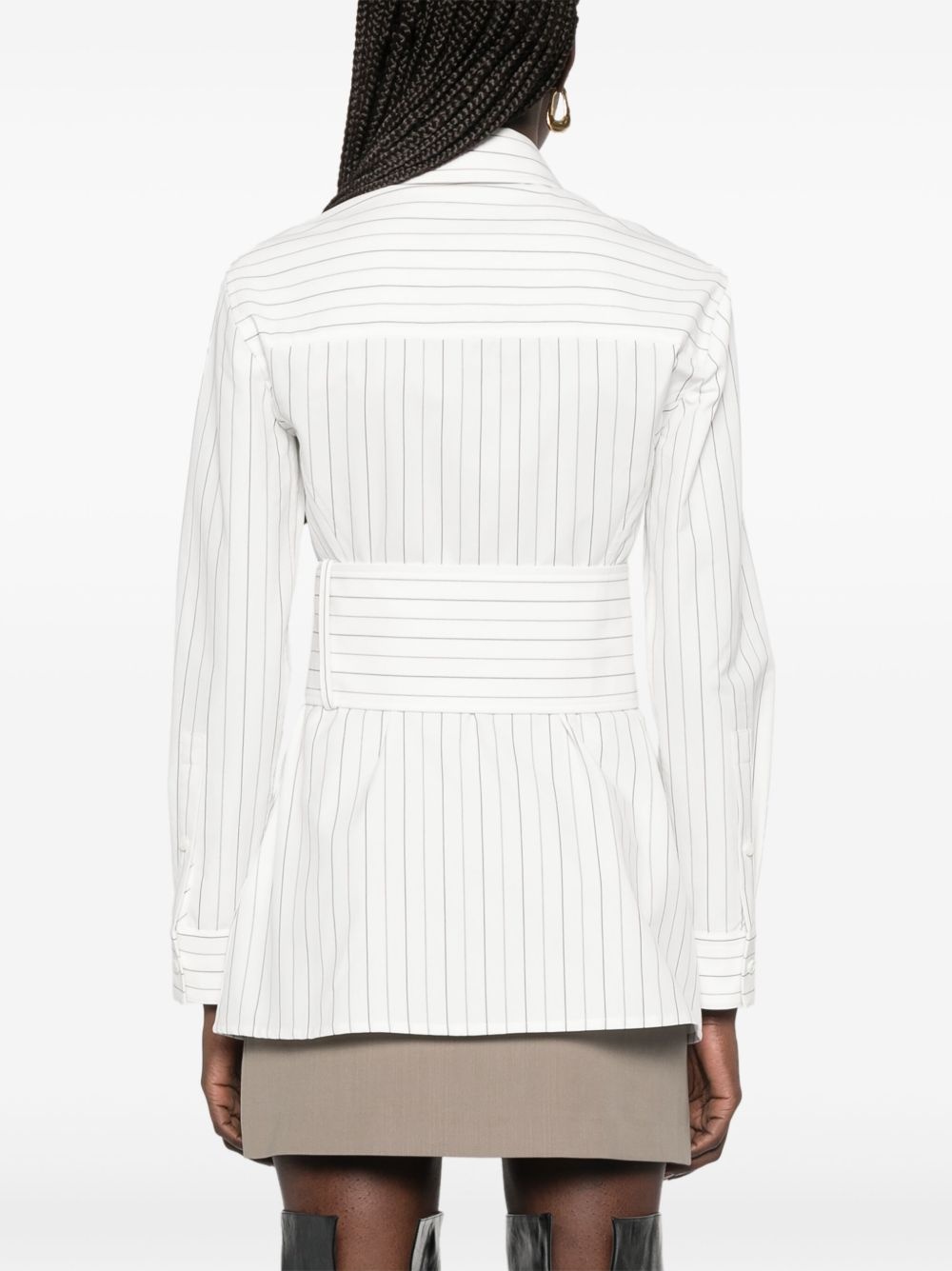striped cotton shirt - 4