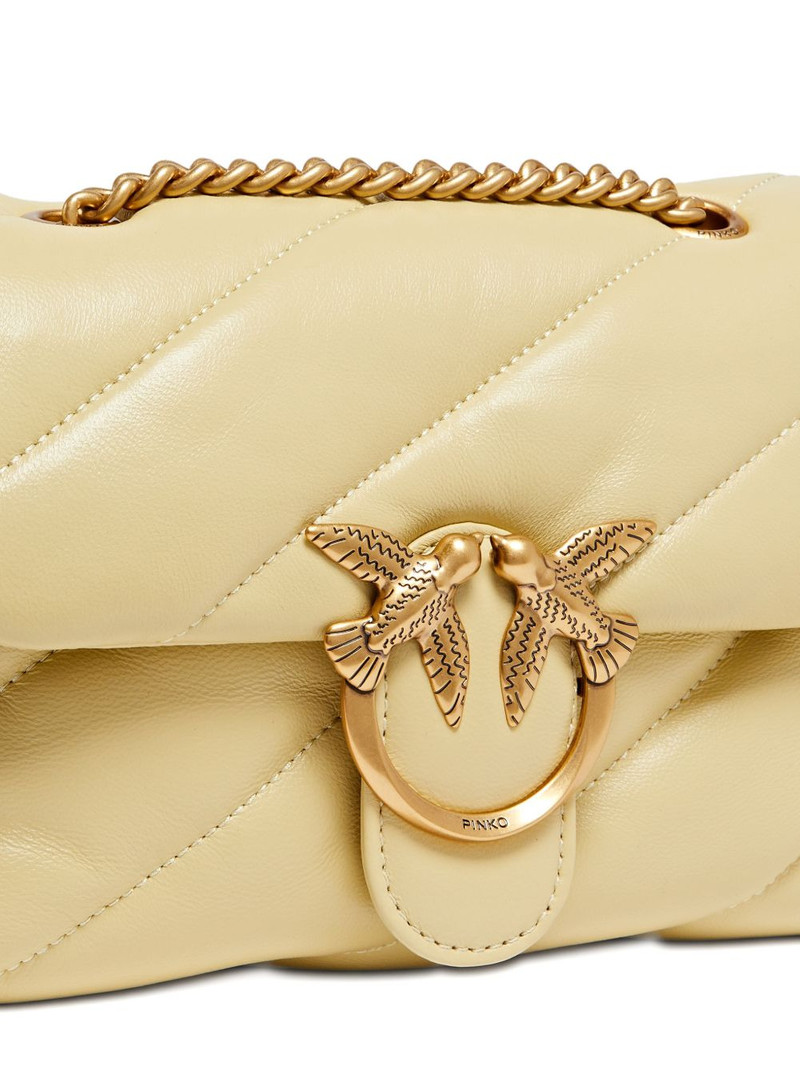 mini Love quilted chain cross body bag 3