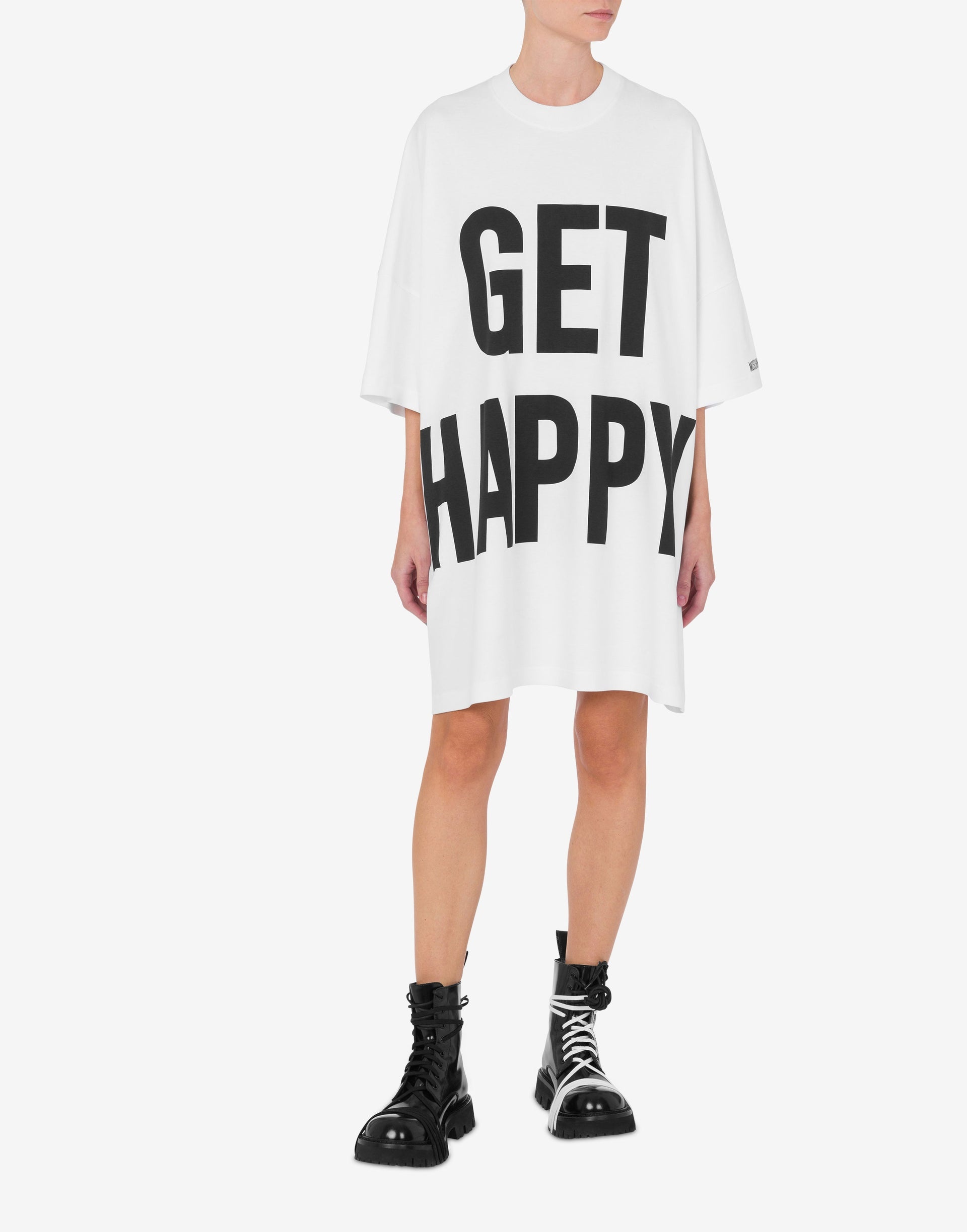 COTTON INTERLOCK DRESS GET HAPPY - 1