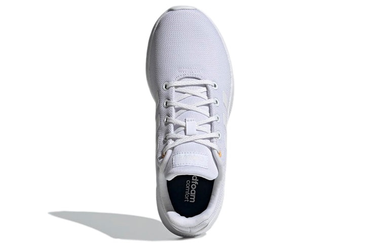 (WMNS) adidas Lite Racer CLN 2.0 'Cloud White Acid Orange' GZ2829 - 5