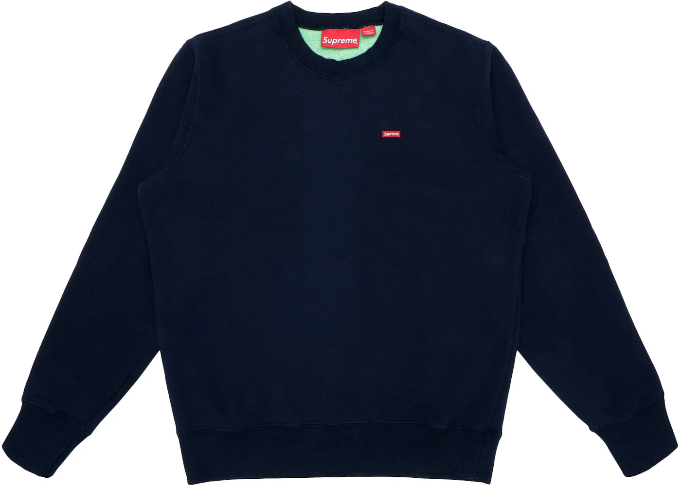 Supreme Contrast Crewneck Navy - 1