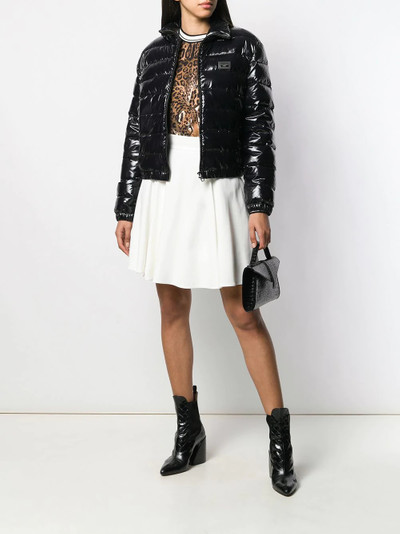 Dolce & Gabbana shiny puffer jacket outlook