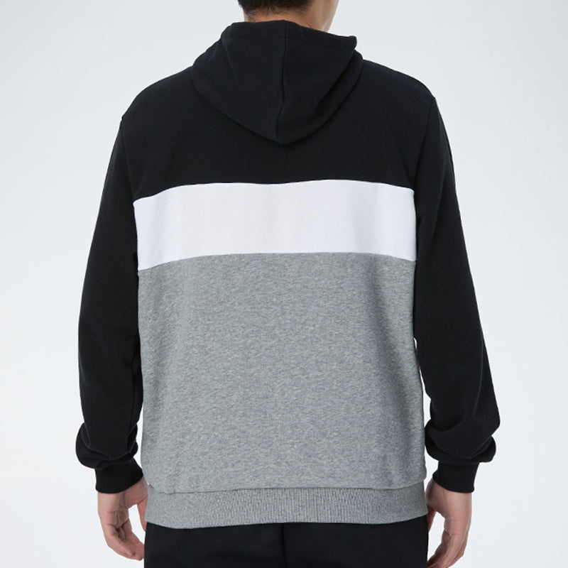 PUMA Double Down Hoodie 'Grey Black White' 587155-01 - 4