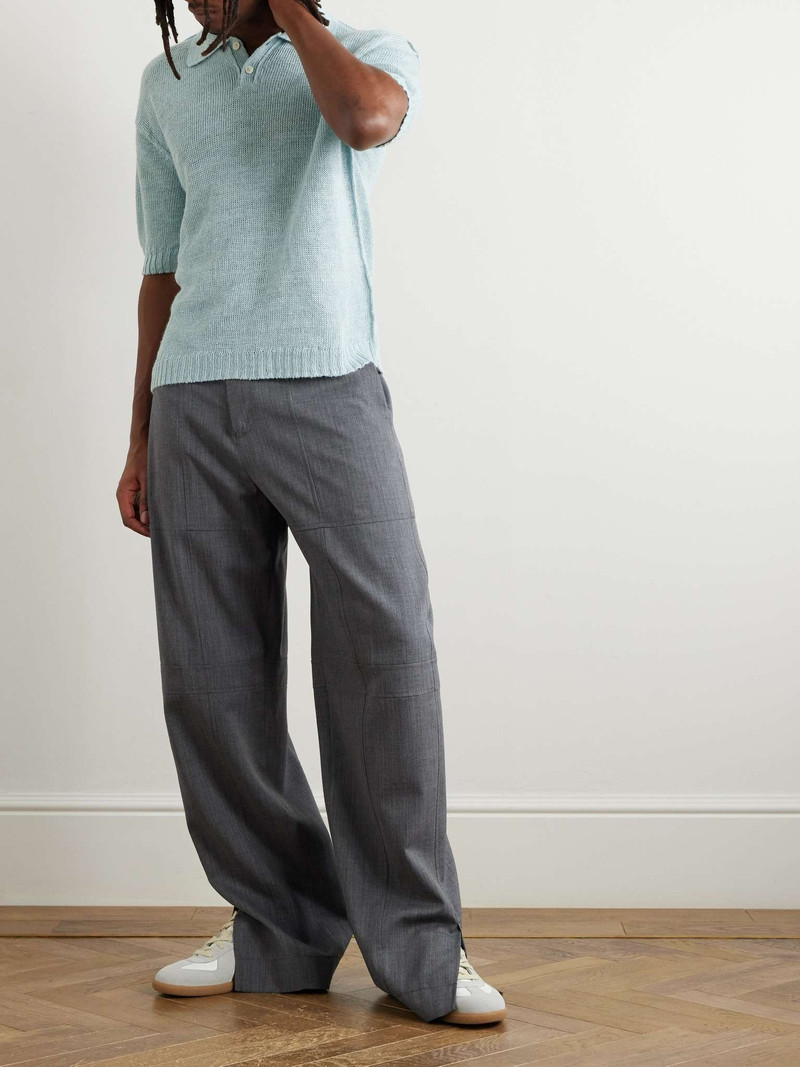 Maison Margiela Hemp Polo Shirt outlook