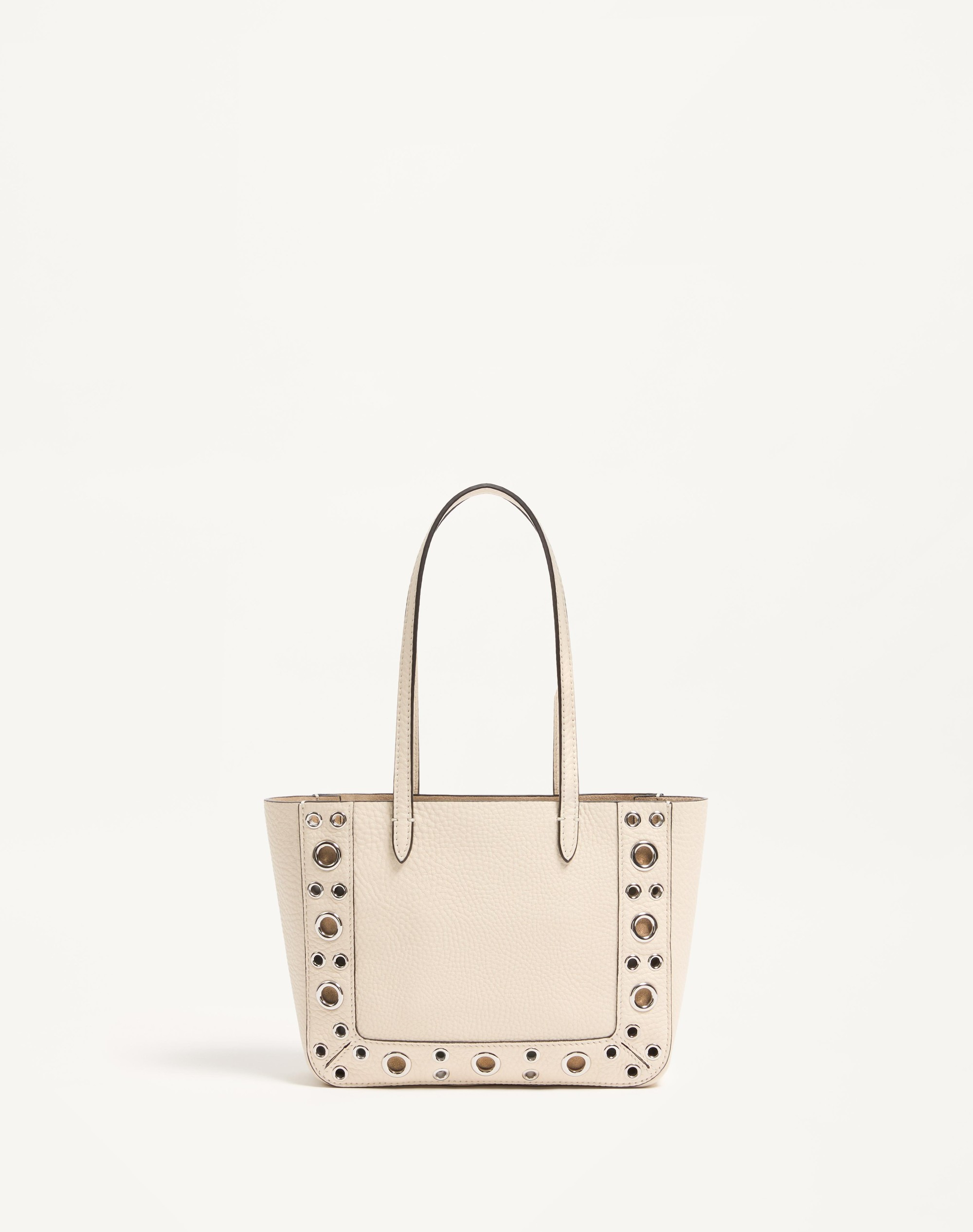 VALENTINO GARAVANI NELLCÔTE MINI SHOPPING BAG IN GRAINY CALFSKIN - 5