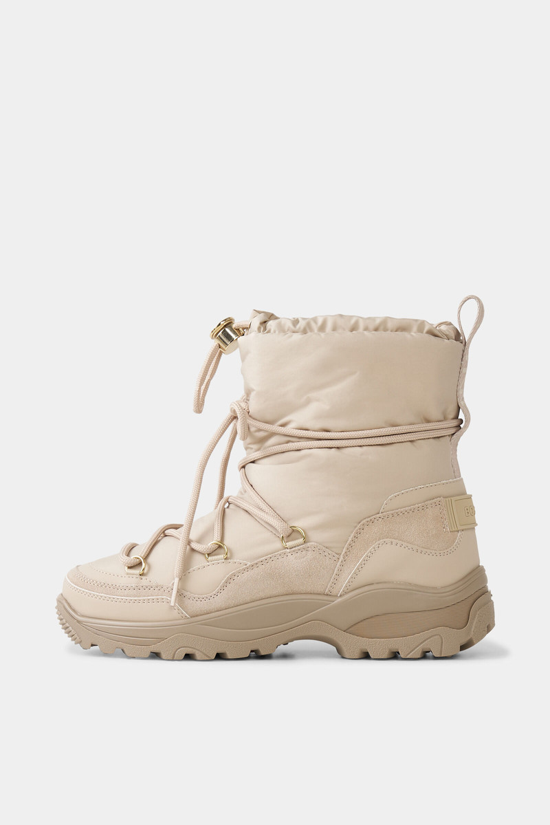 Snow boots Alta Badia with spikes in Beige 1