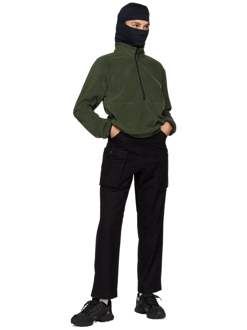 snow peak Black Takibi Cargo Pants outlook