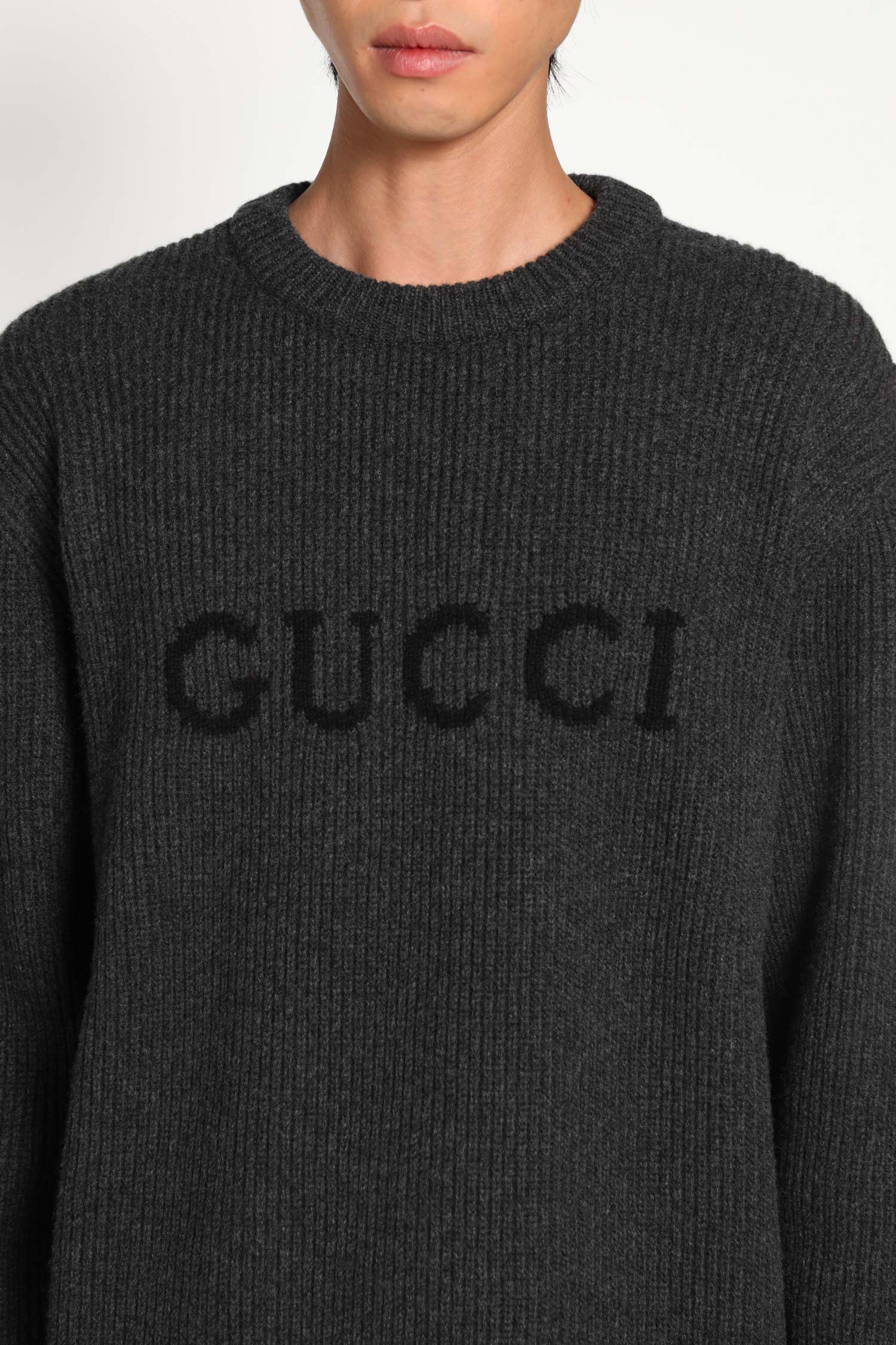 Wool Cashmere Logo Sweater - 4