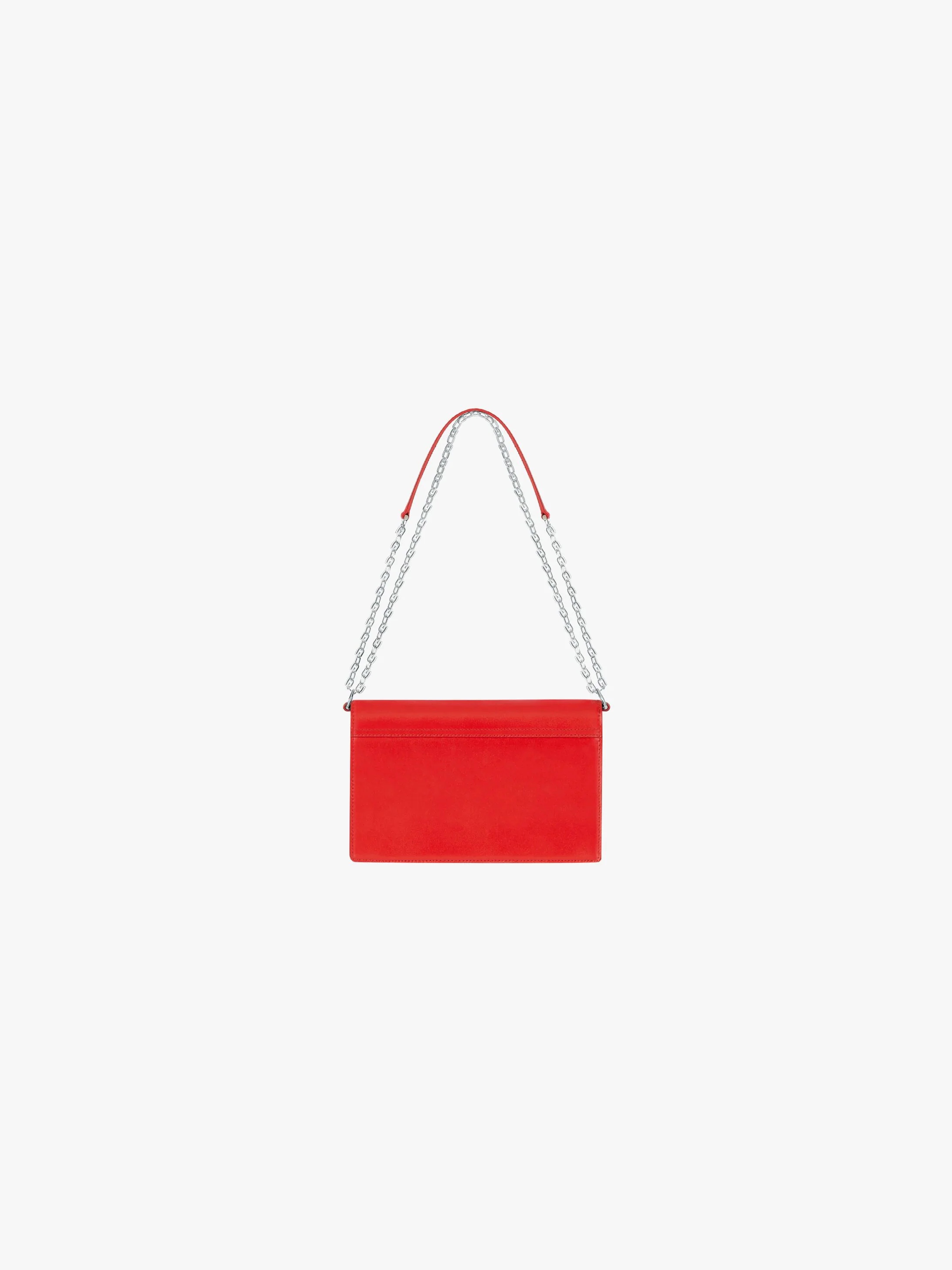 MEDIUM 4G BAG IN BOX LEATHER WITH CHAIN - 4