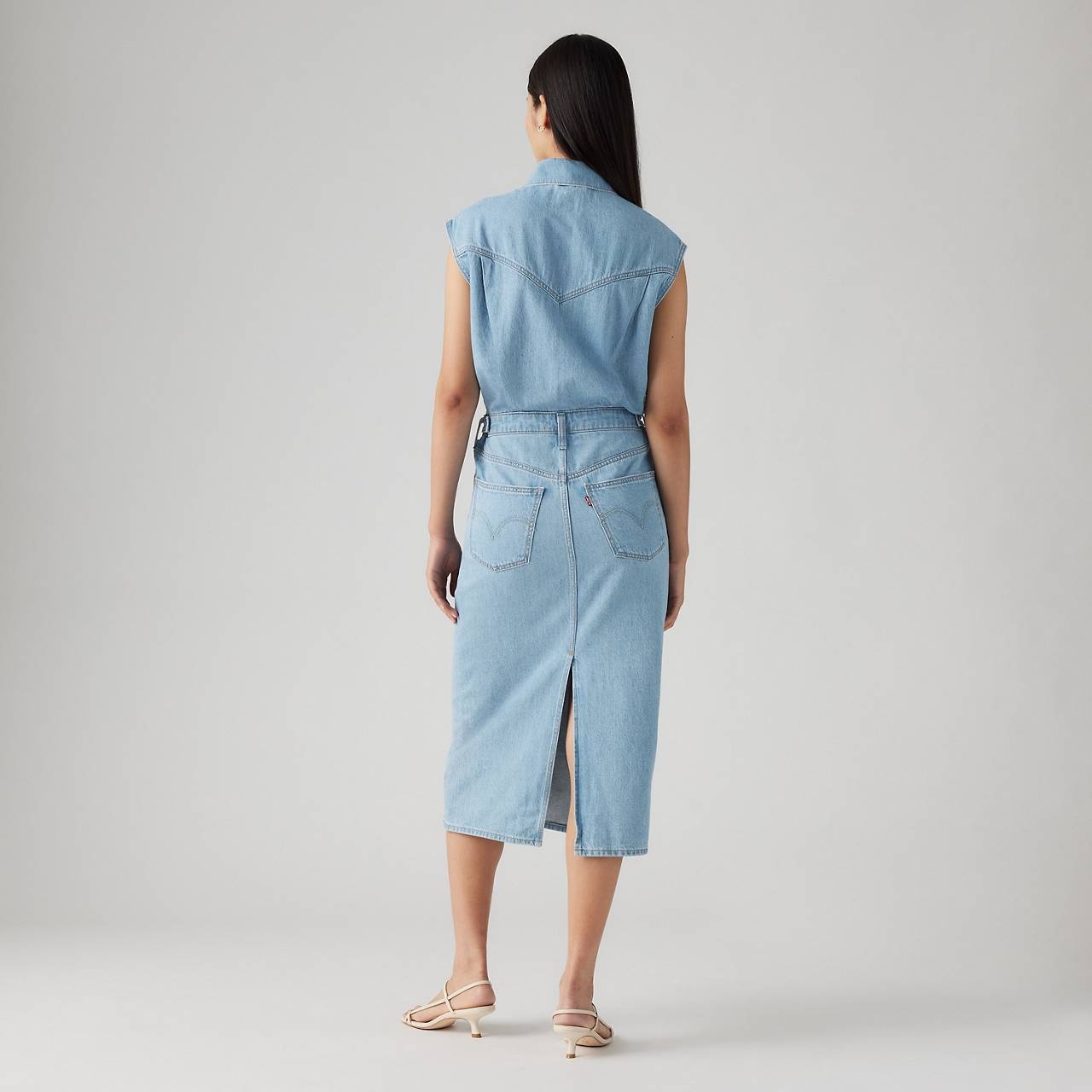 ICONIC SLEEVELESS DRESS - 4