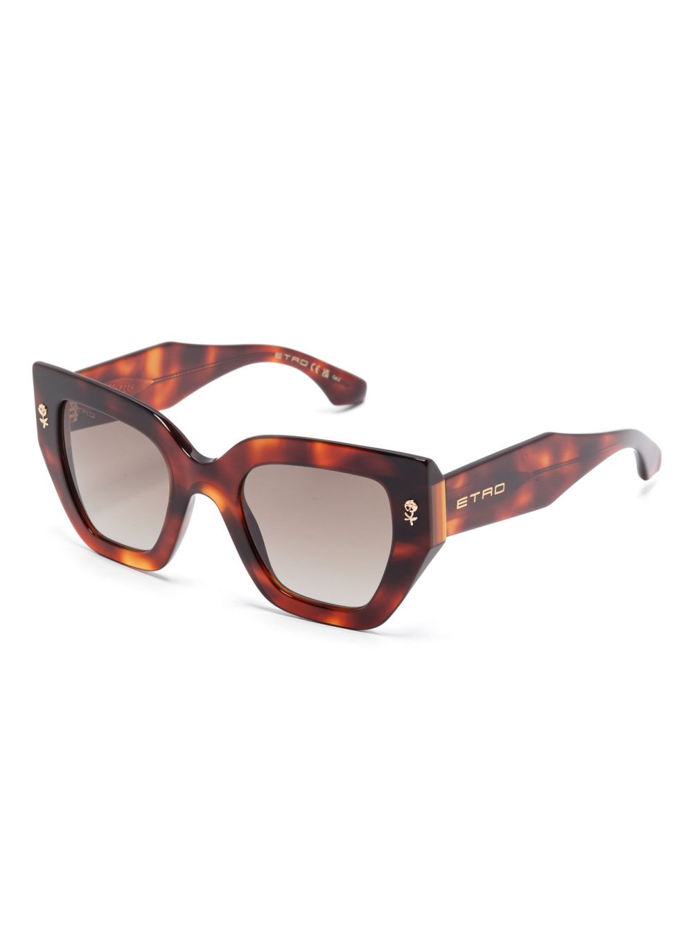 oversize-frame sunglasses - 2