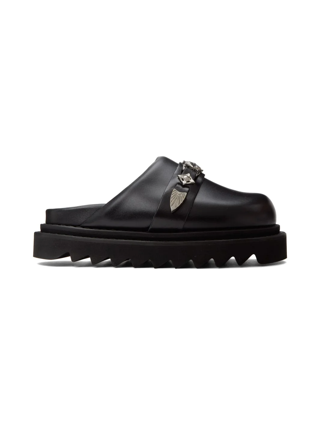 SSENSE Exclusive Black Hardware Loafers - 1
