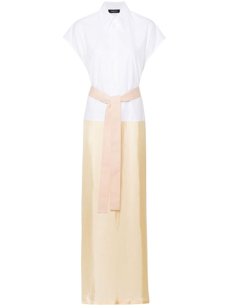 colourblock maxi dress 1
