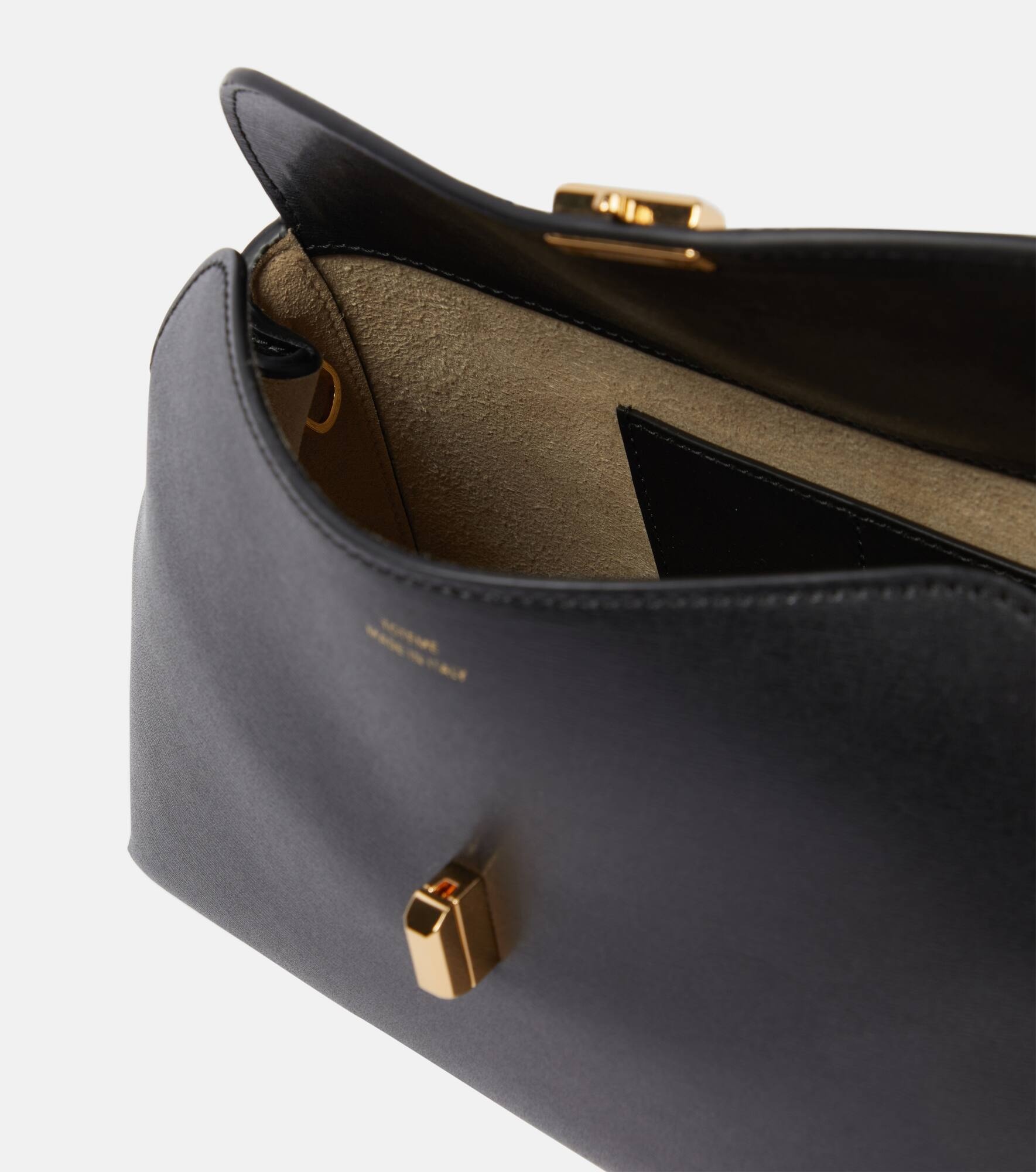 T-Lock Small leather clutch - 3