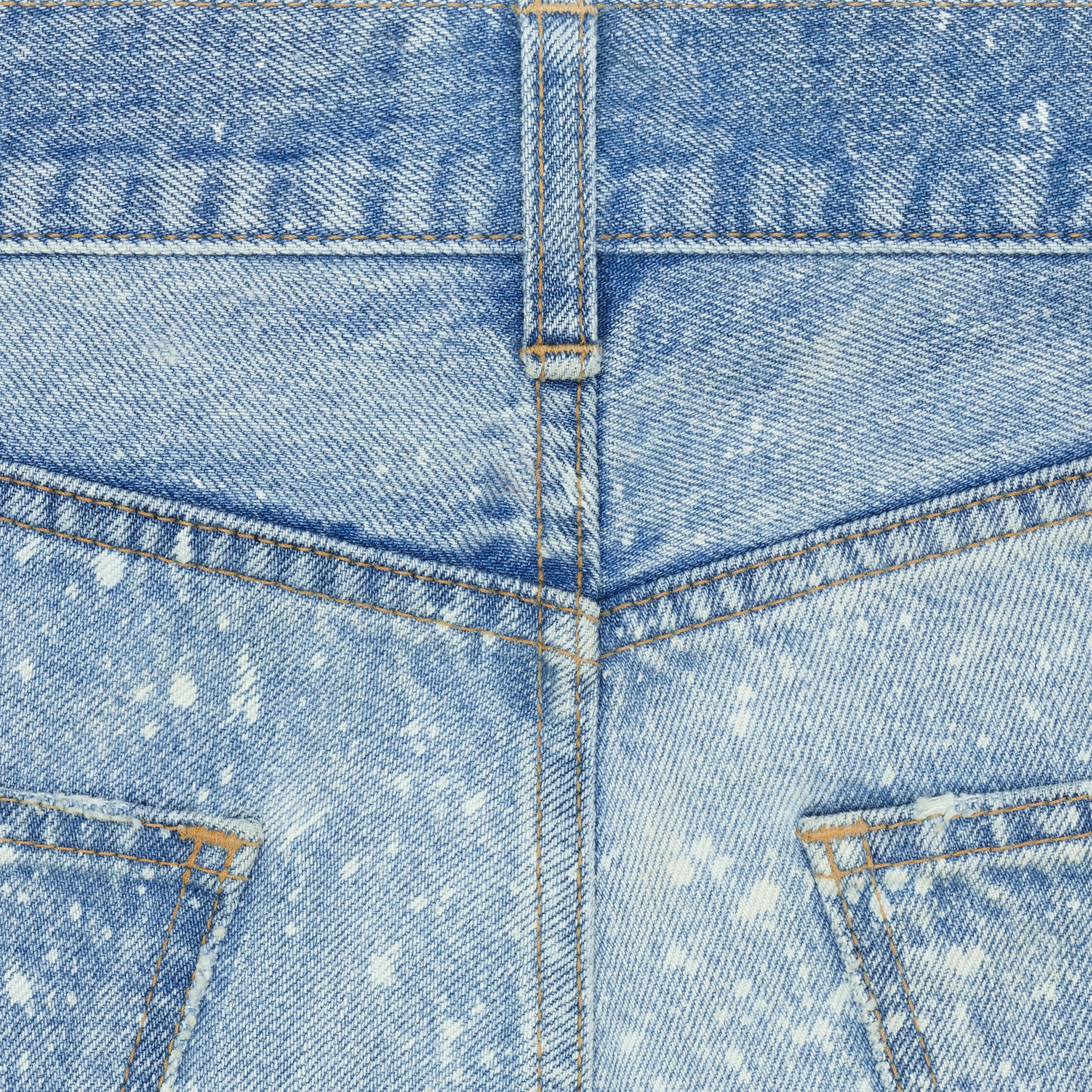 KURT JEANS IN PAINTER WASH DENIM - 3