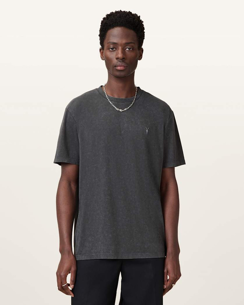 SAKA SHORT SLEEVE CREW NECK RAMSKULL T-SHIRT - 1