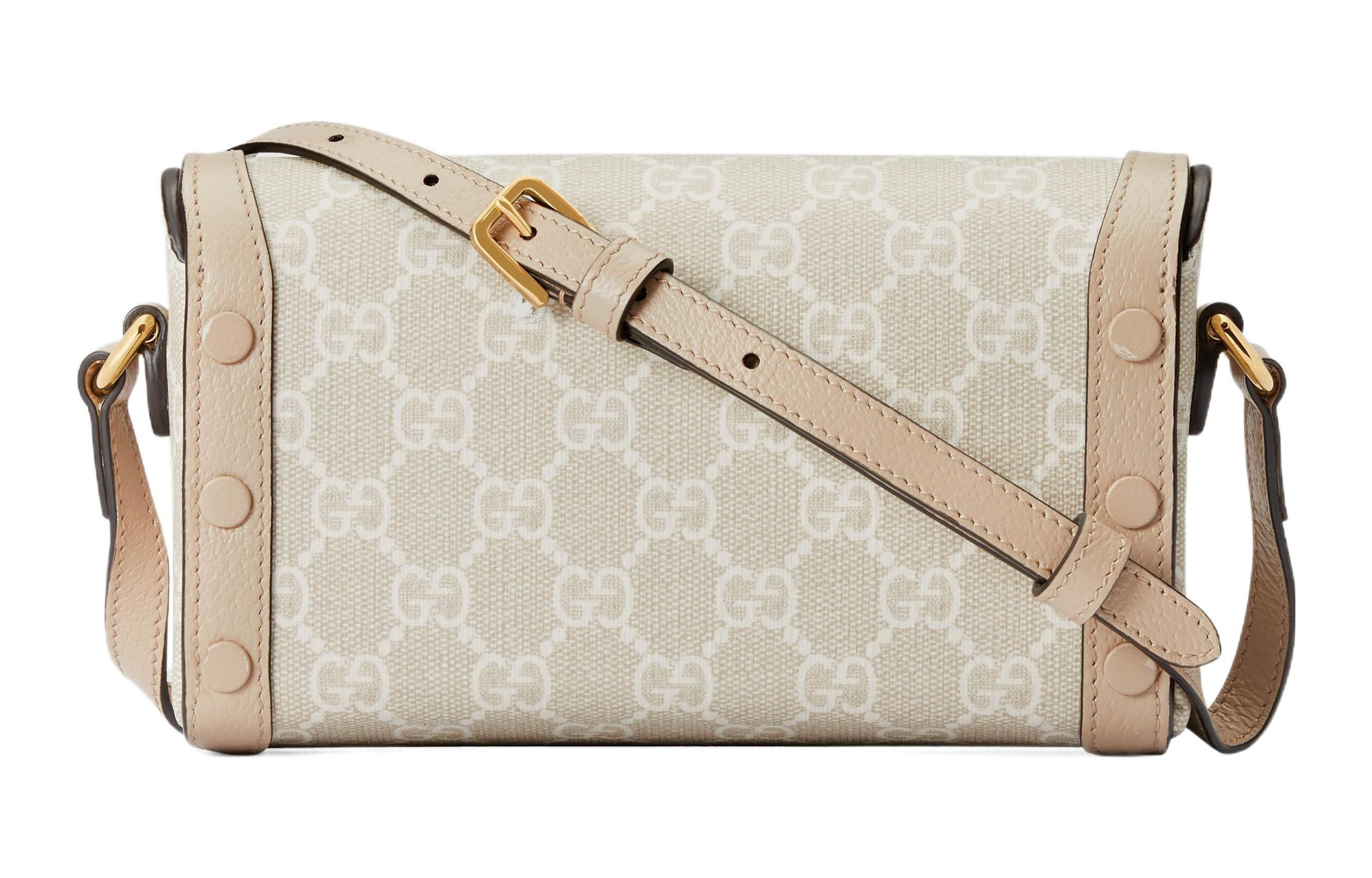 (WMNS) Gucci Horsebit 1955 mini 'Khaki' 699296-UULBG-9683 - 7