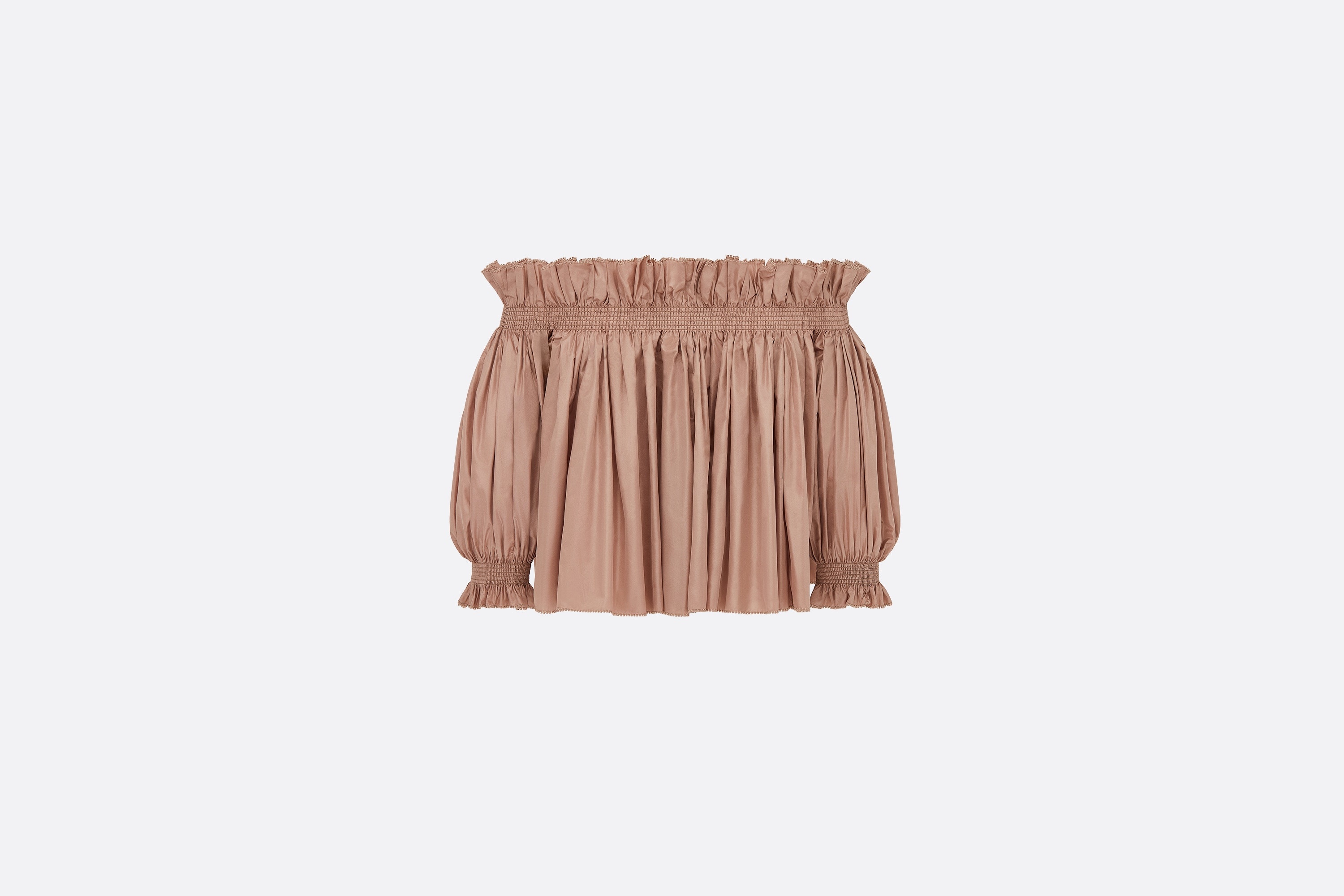 Off-The-Shoulder Smocked Top - 2