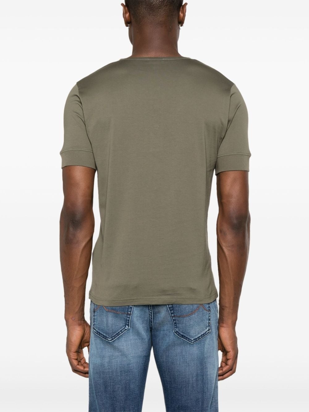 Henley cotton T-shirt - 4