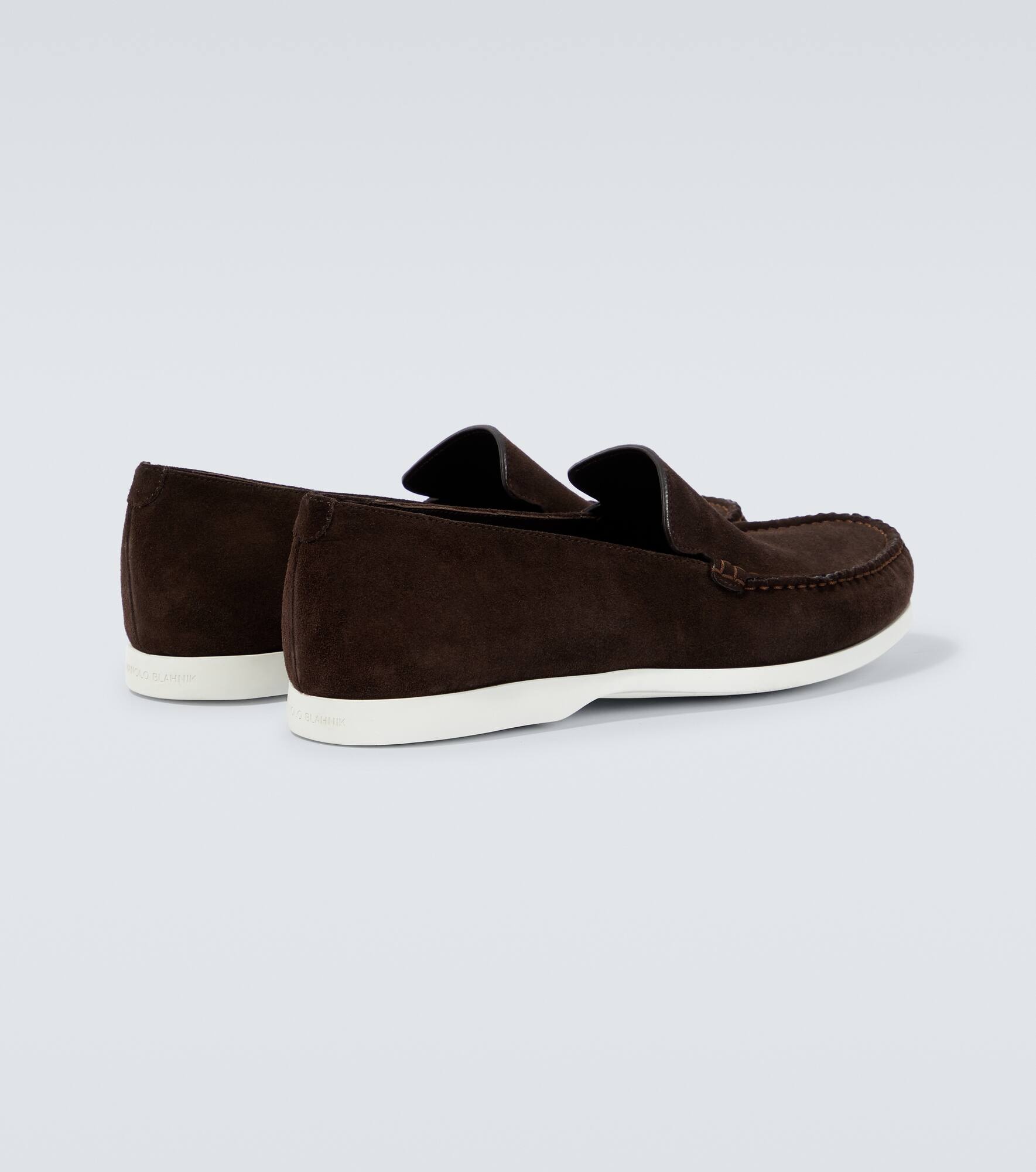 Monaco suede loafers - 6