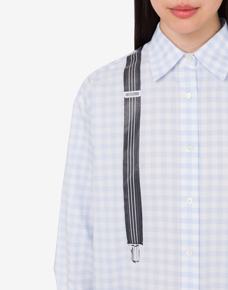 PRINTED COTTON VICHY SHIRT 2