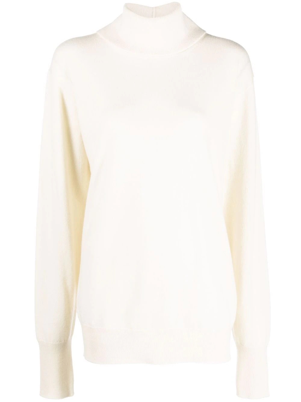 roll neck cashmere jumper - 1