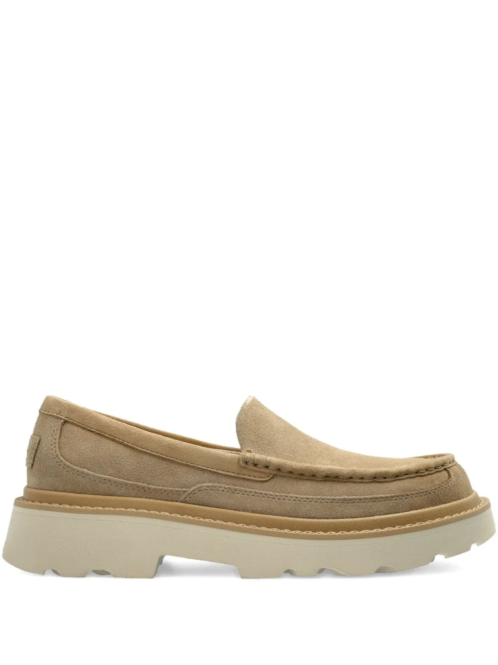 Ascot platform suede loafers - 1
