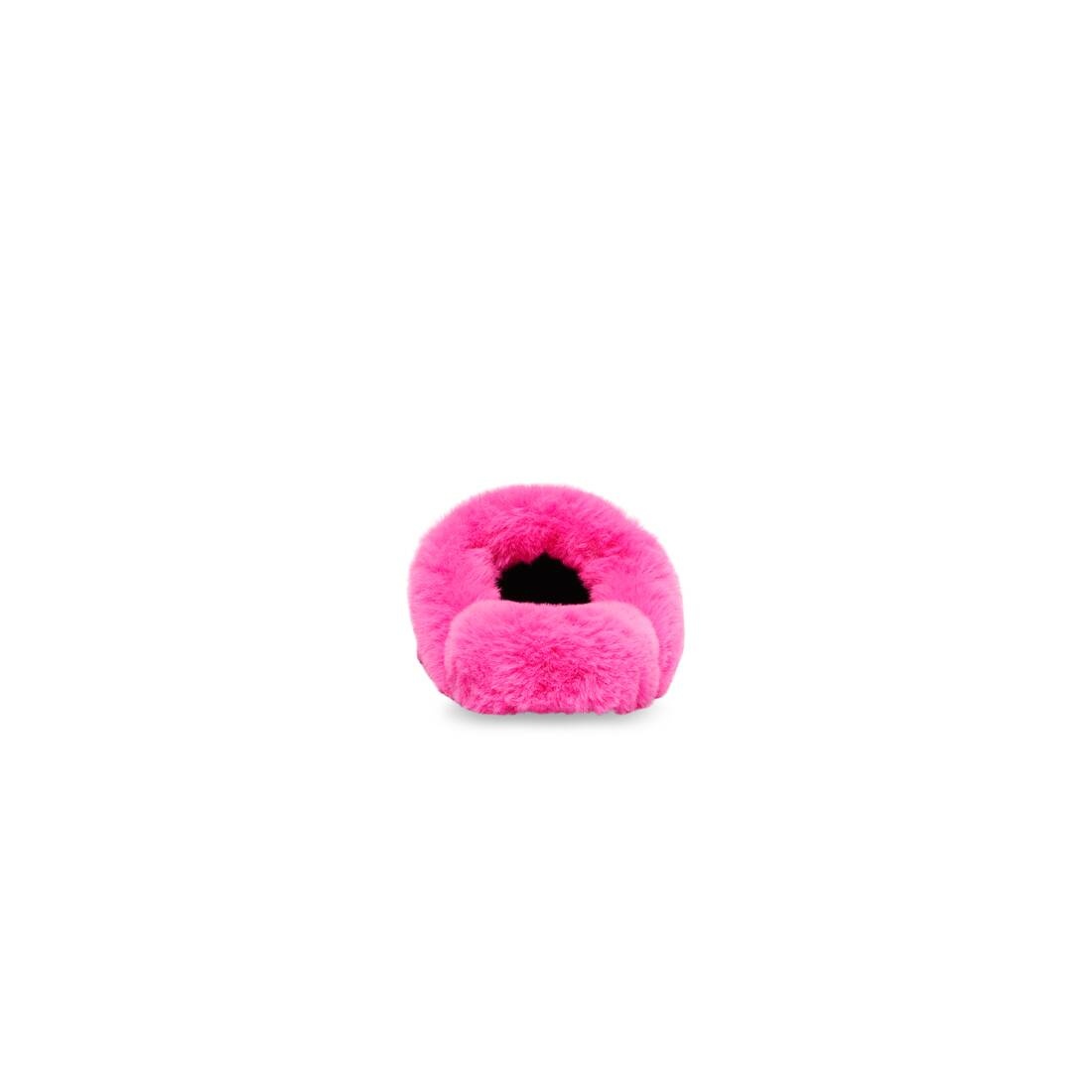 Women's Teddy Mule  in Pink - 5
