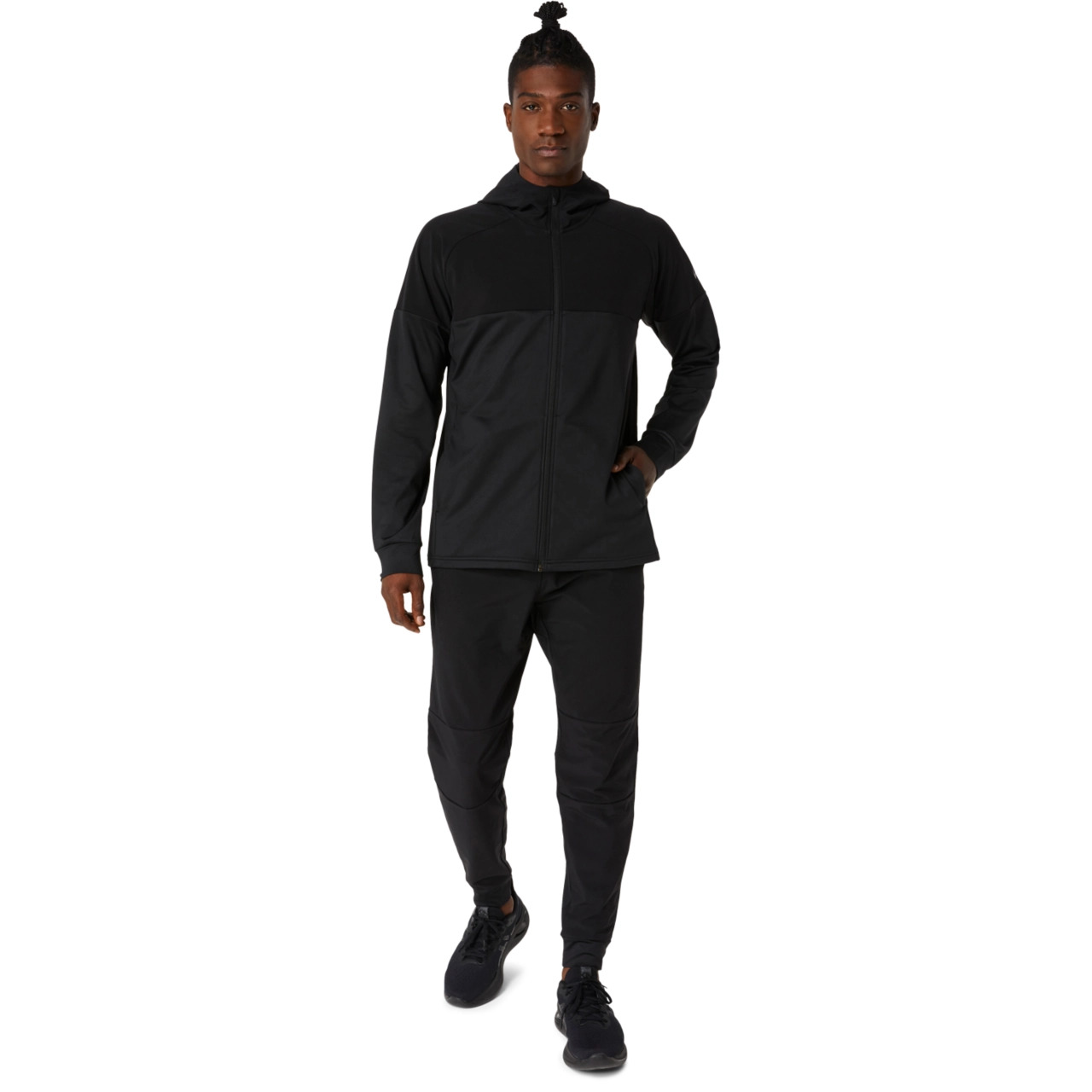 KNIT JERSEY FULL ZIP HOODIE - 9