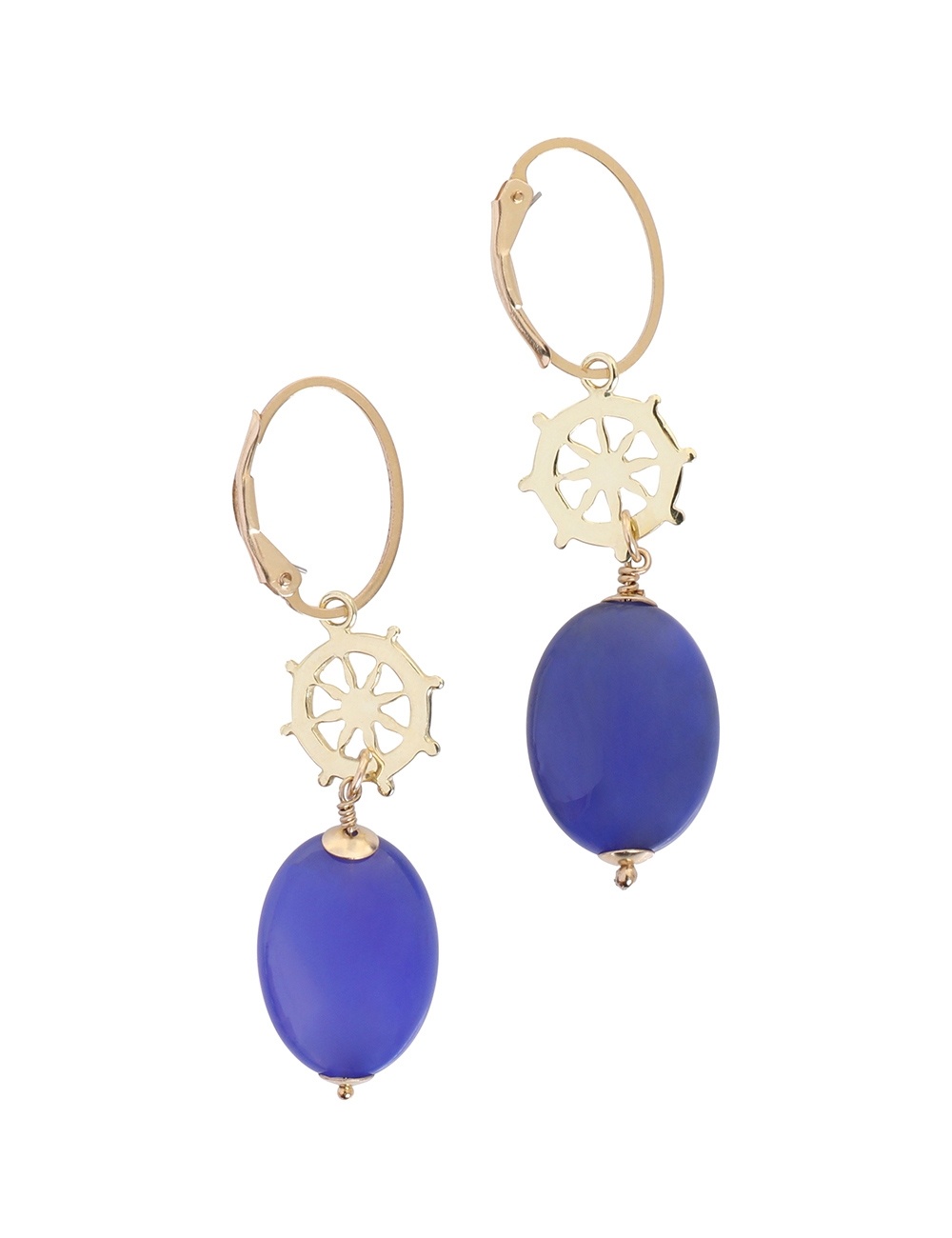 BOAT WHEEL EARRINGS - 1