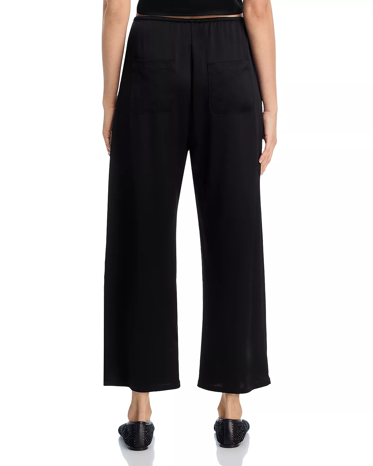 Barb Crop Drawstring Pants - 8
