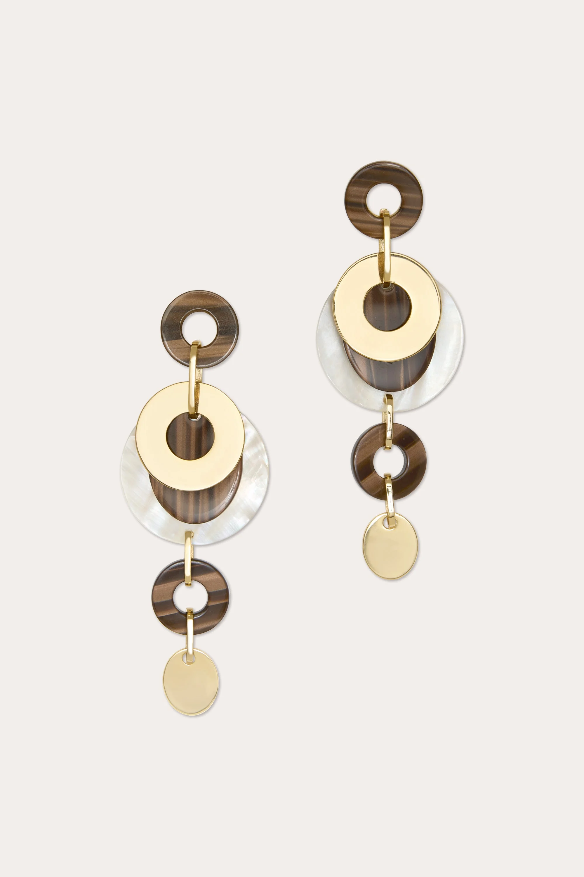 Polina Link Statement Earrings - 1
