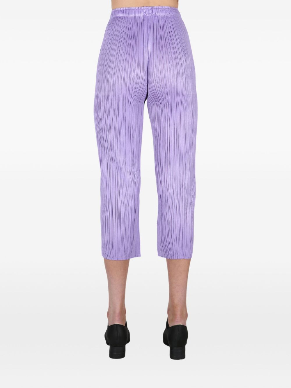 cropped tapered trousers - 4