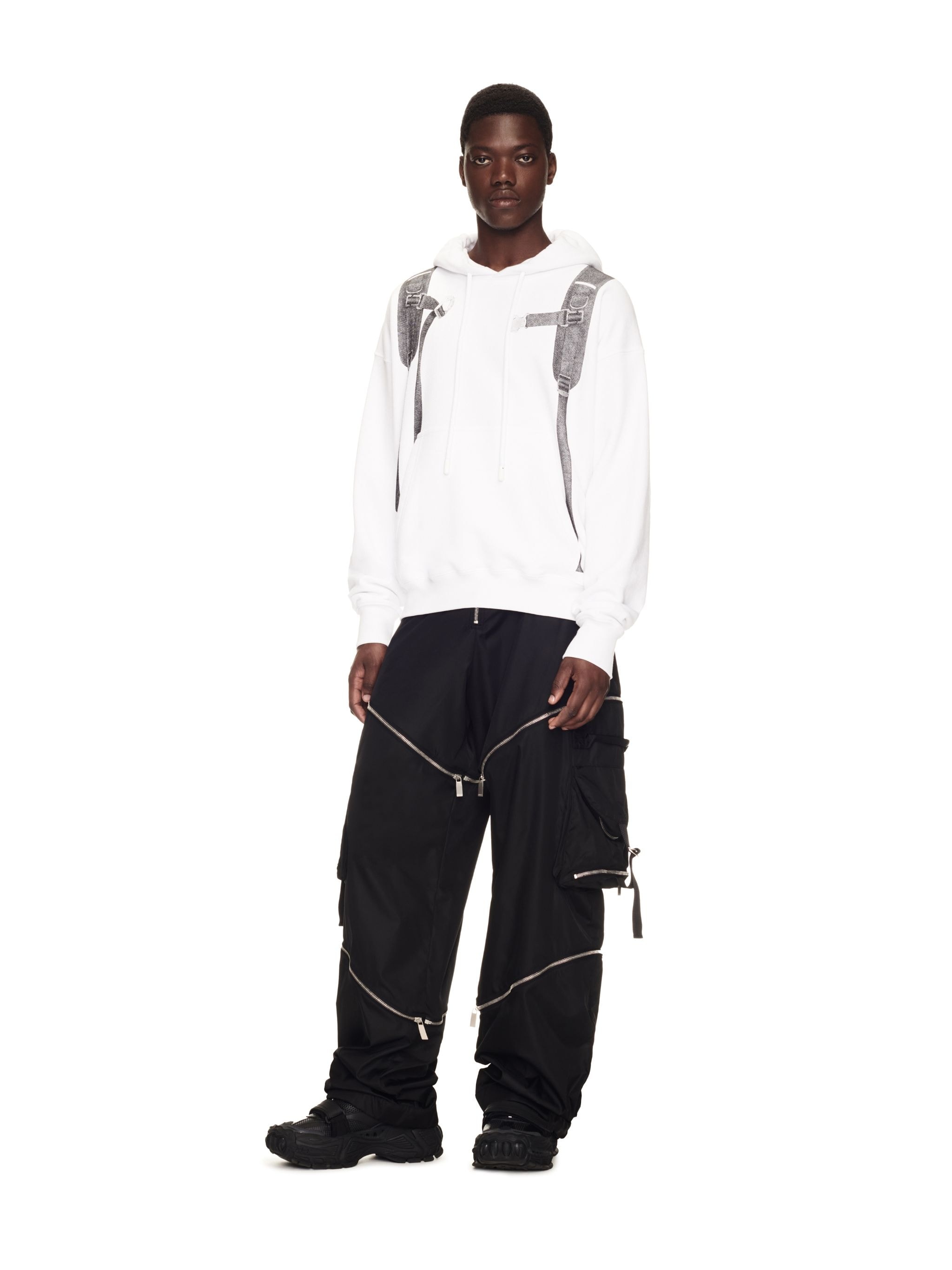 Zip Nylon Cargo Pant - 2