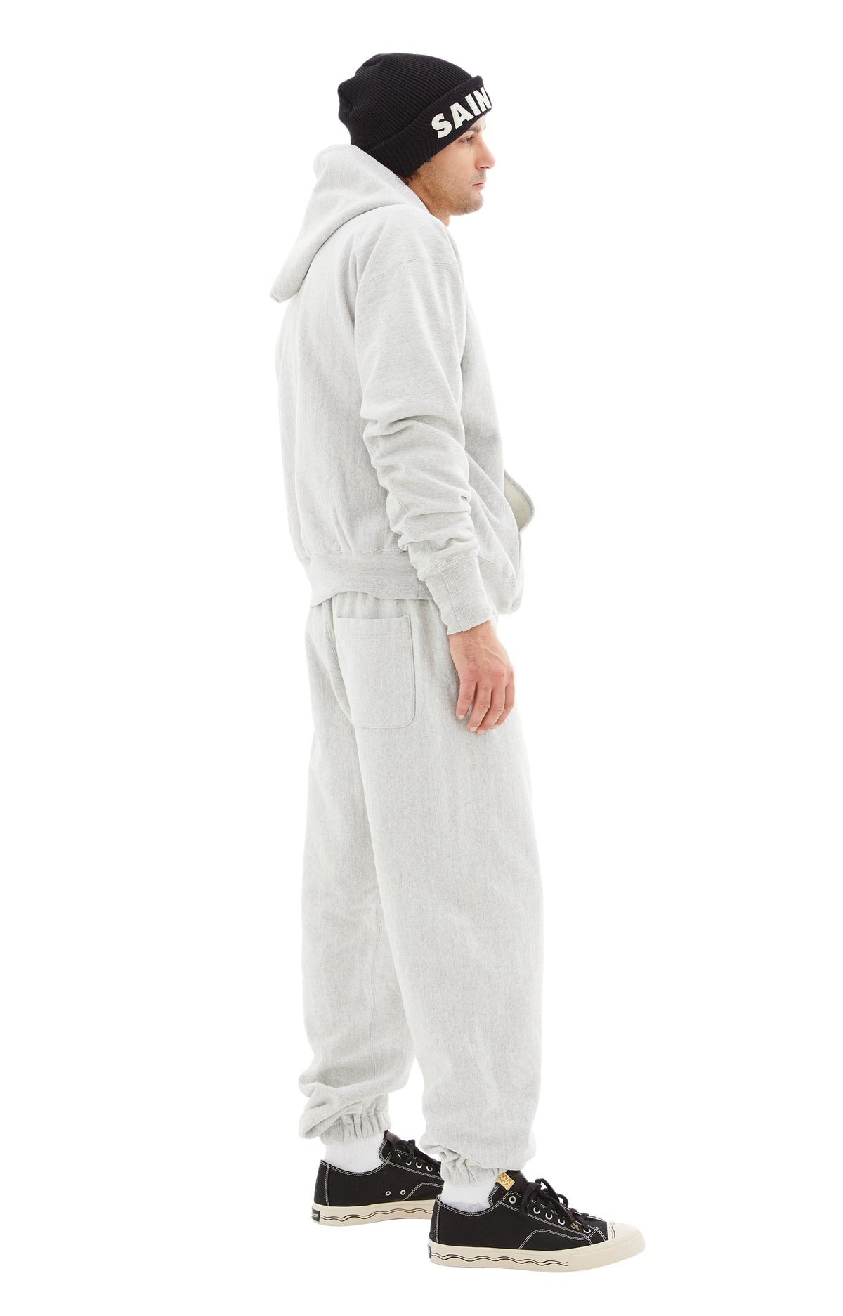 LOGO HOODIE (GREY) - 2