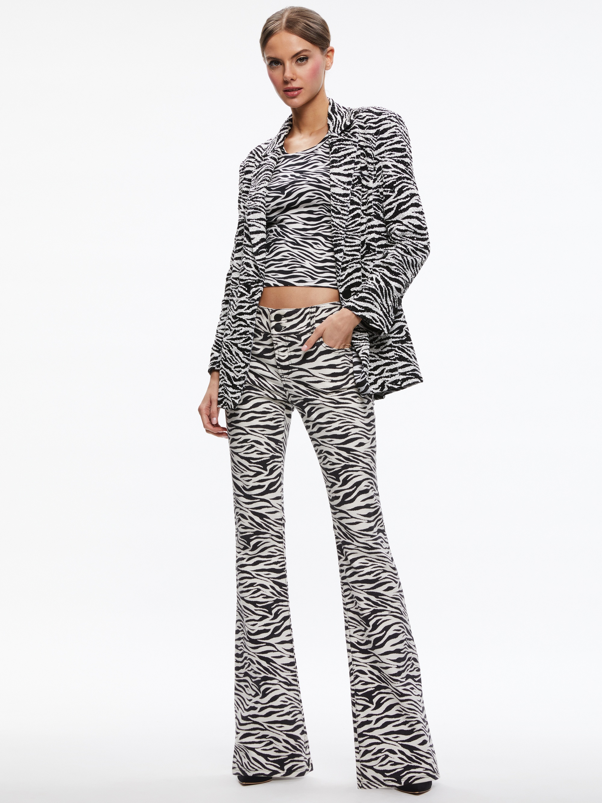 SHAN BOXY OVERSIZED EMBELLISHED BLAZER - 4