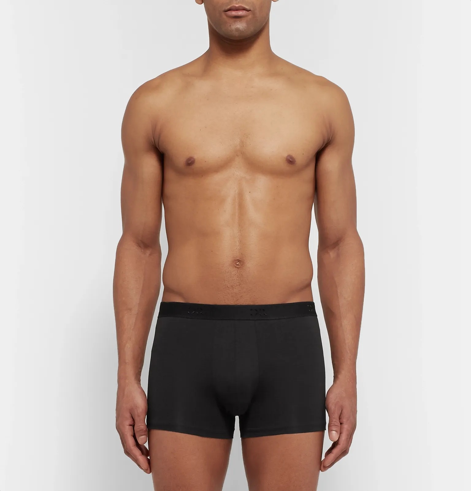 Jack Stretch-Pima Cotton Boxer Briefs - 3